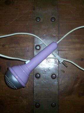 Kids Wired Microphone 3.5mm Plug Small 5" Portable Music Toy Children